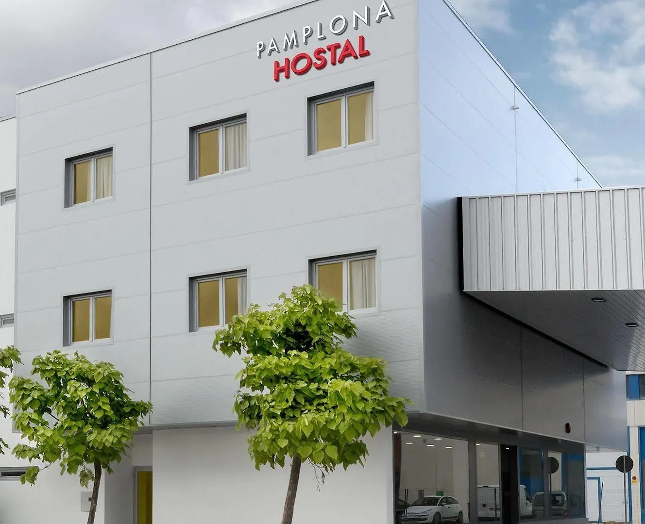 Iraipe Pamplona Hostal Auto Check-In Aizoáin Spanien